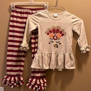 Girls thanksgiving outfit